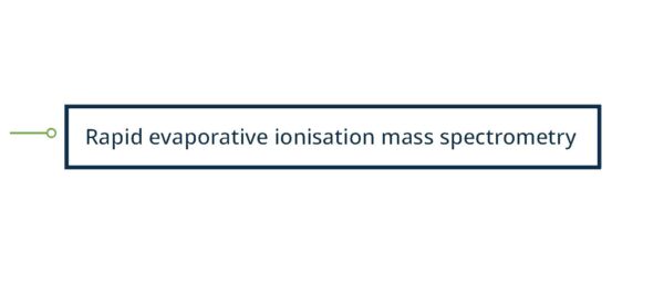 Diagram of rapid evaporative ionisation mass spectrometry categories
